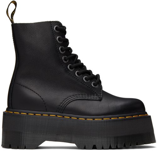 Black 1460 Pascal Max Platform Boots