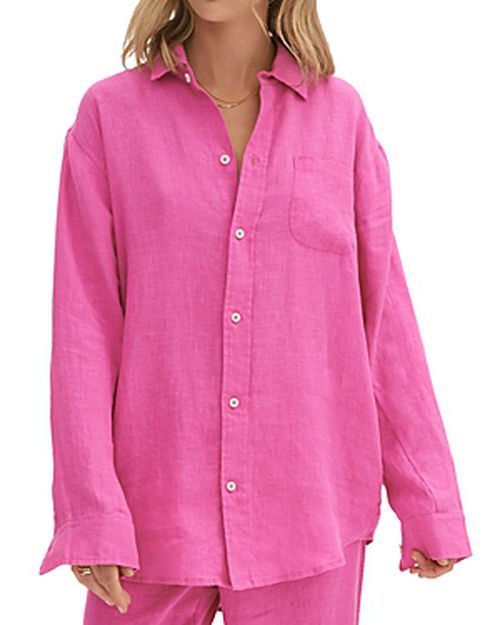 Linen Lounge Shirt