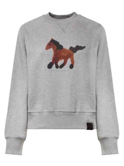Grey Crew Neck Sweatshirt