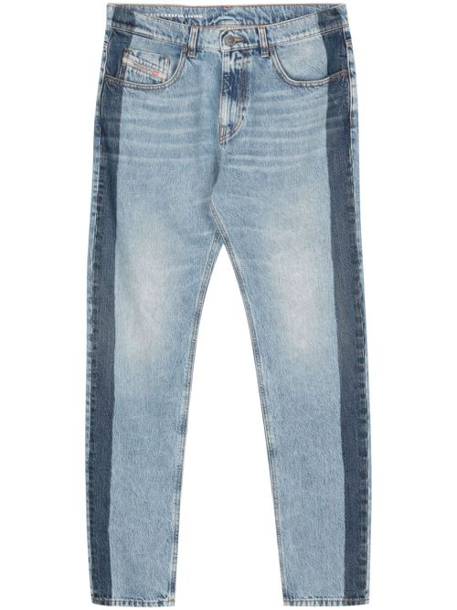 Mid-rise slim-fit jeans - Blue