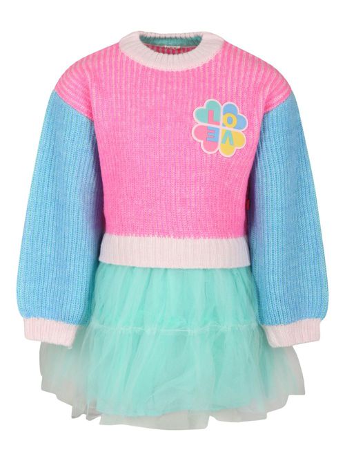 Knitted tutu dress - Pink