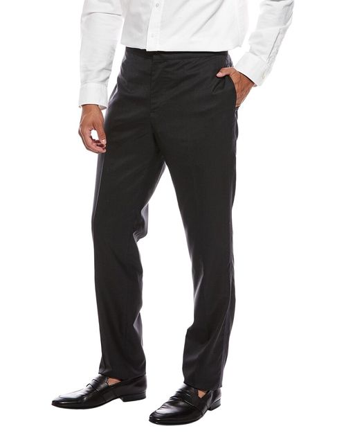 Wool & Silk-Blend Pant
