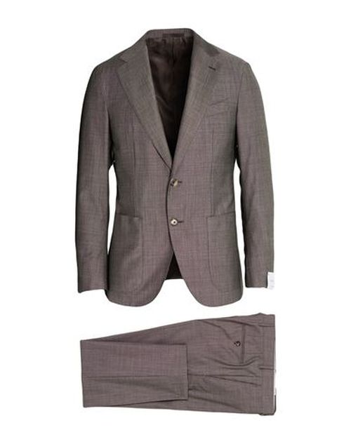Man Suit Grey Size 38 Wool