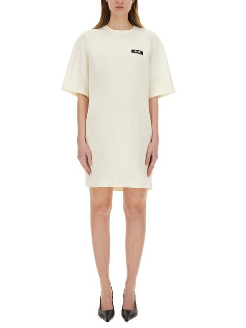 Short Dress With Logo