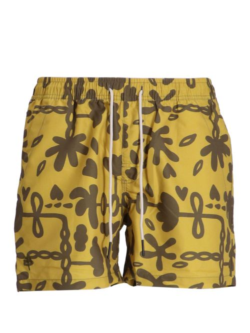 Galbanum swim shorts - Yellow