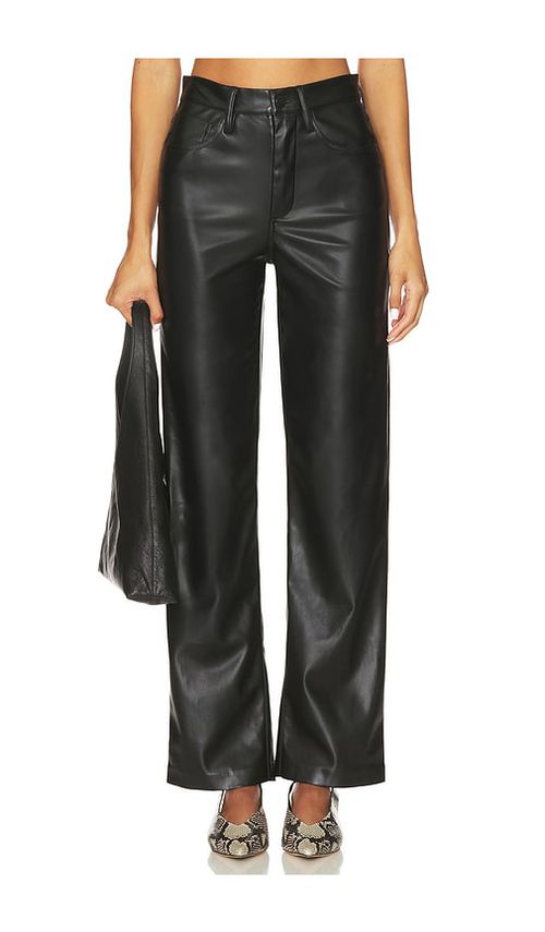 Joe's Jeans Margot Vegan Leather in Black. - 34 also , 27, 28, 29