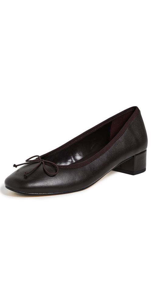 Maddi Pumps Chocolate Nappa