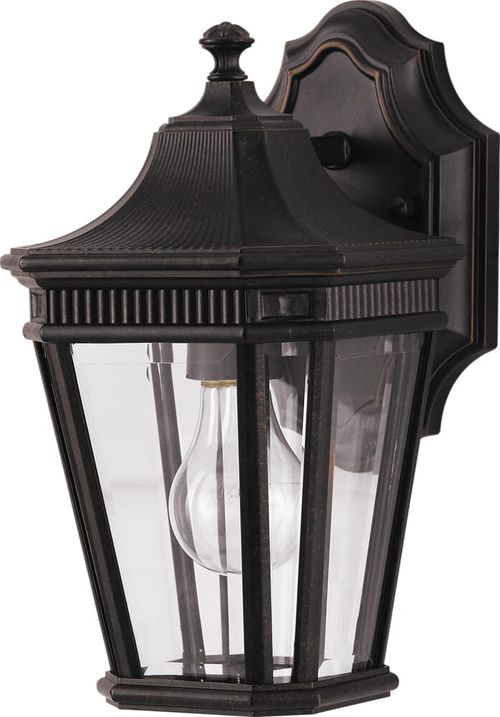 Generation Lighting Cotswold Lane 11.5" Outdoor Wall Lantern in Grecian Bronze Finish