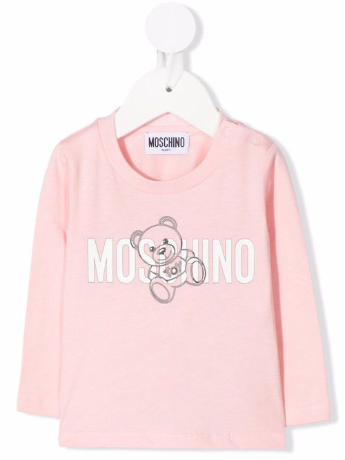Logo-print T-shirt - Pink