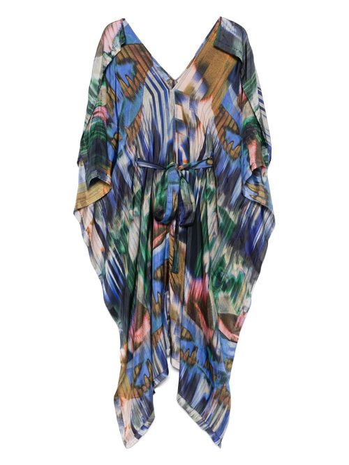 Henrik Vibskov belted midi dress - Blue