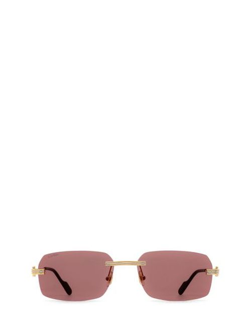 Cartier Rectangular Frame Sunglasses