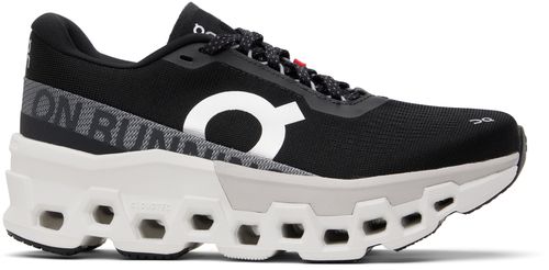 On Black & White Cloudmonster 2 Sneakers
