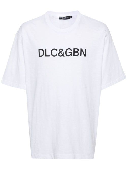 Logo-print cotton T-shirt - White