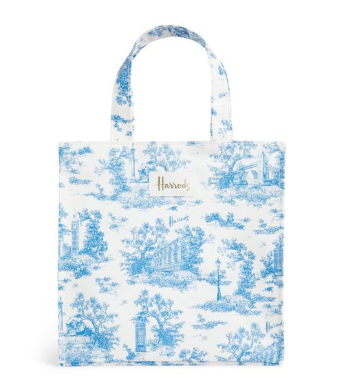 Small Toile Shopper Bag