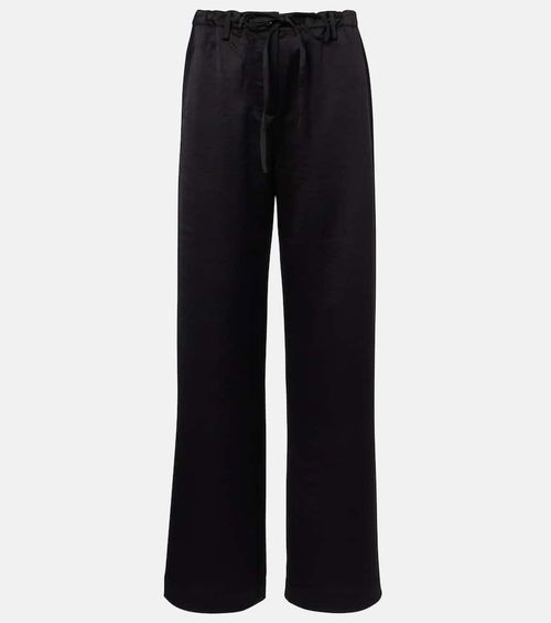 White Label Magnus crêpe wide-leg pants
