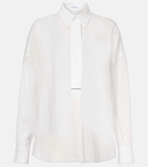 Cotton Oxford shirt