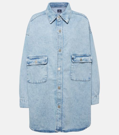 Oversized denim jacket
