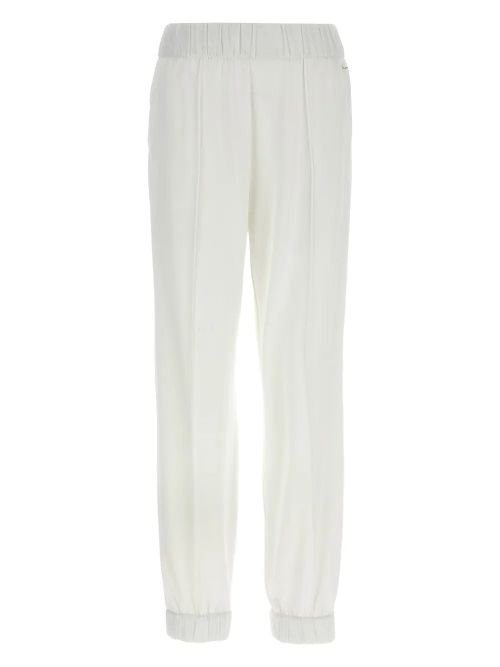 Logo-Plaque Track Pants — White