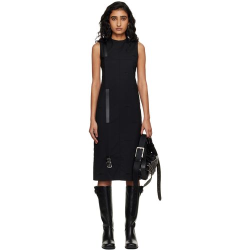 Black Holy Midi Dress