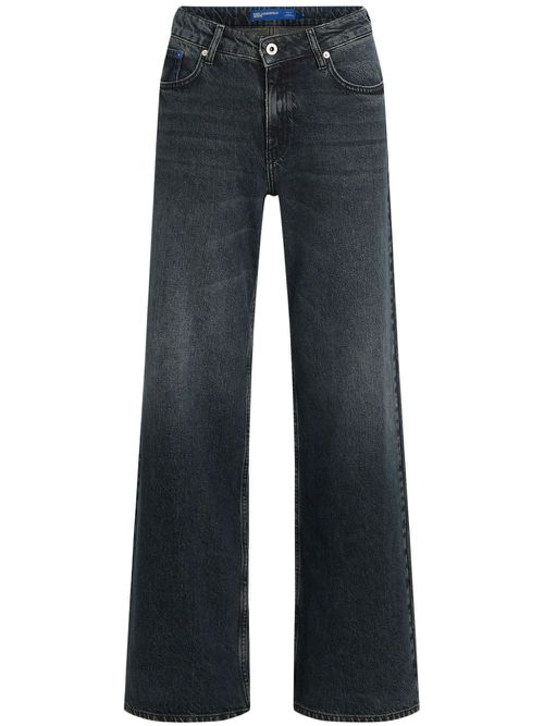 Mid-rise relaxed jeans - Blue