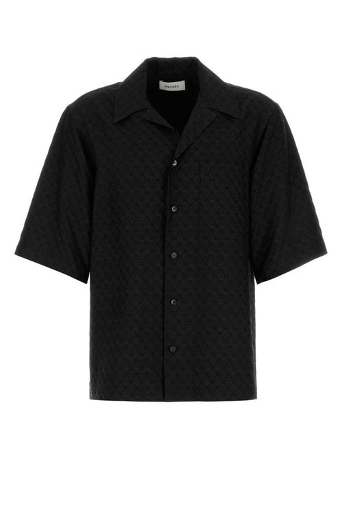 Black Tonal Logo Shirt