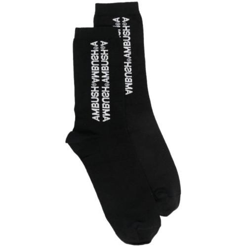 Cotton Socks With Logo