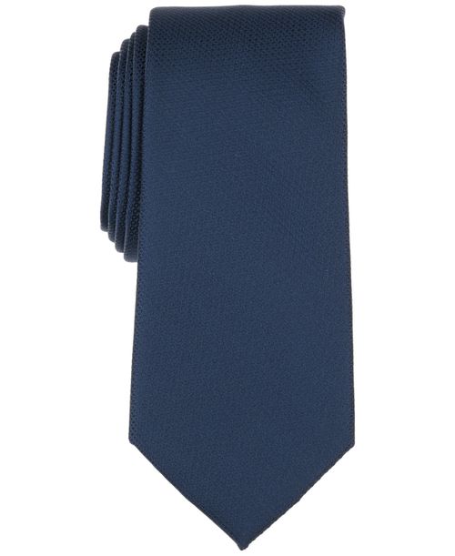 Men's Donlen Micro Print Classic Tie - Navy