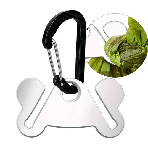 TEMU Dog Poop Bag Holder Carrier, Hands Free Waste Bag Holder With Clip, Outdoor Walking Supply