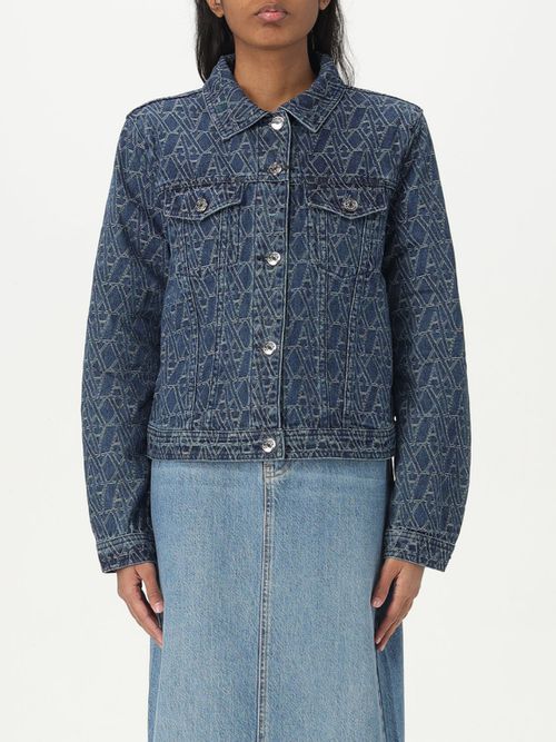 Jacket ARMANI EXCHANGE Woman color Denim