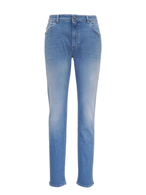 BARMAS logo-patch jeans - Blue