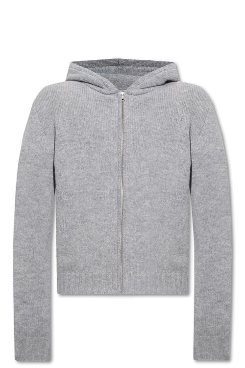 Zipped Knit Hoodie