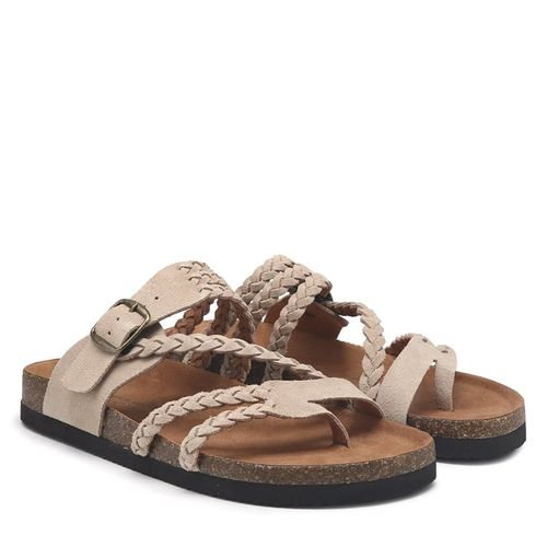 Women's Hayleigh Footbed Sandals (Taupe Suede)