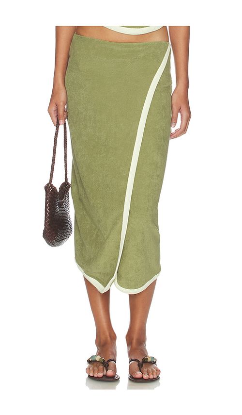 The Line by K Stav Skirt in Green. XS. Also in S, M