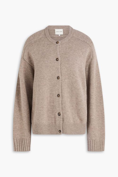 Aidar wool and cashmere-blend cardigan - Neutral - XL