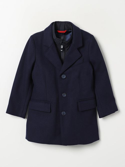 Coat Kids color Blue