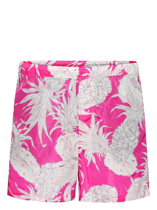 Pineapple print swim shorts - Pink