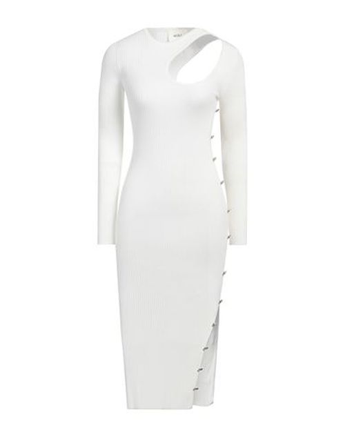 Woman Midi dress White Size ONESIZE Viscose, Polyester
