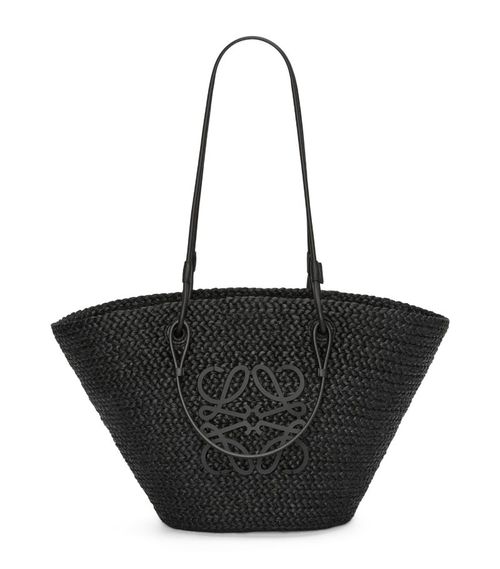 Medium Woven Anagram Basket Bag
