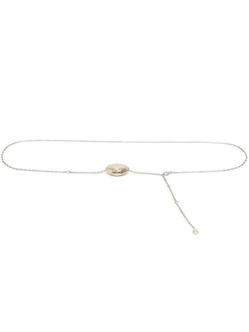 Geometric pendant necklace - Silver