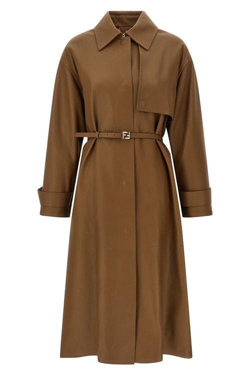 Nappa Trench Coat