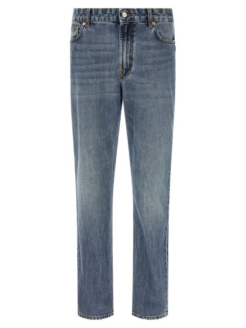 Light Blue Mid Rise Jeans