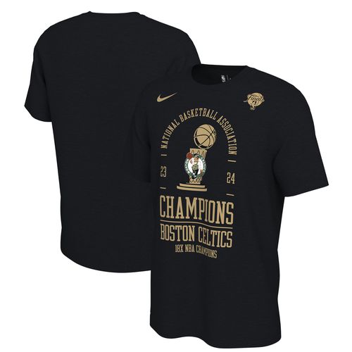 Men's Black Boston Celtics 18-Time NBA Finals Champions Locker Room T-Shirt