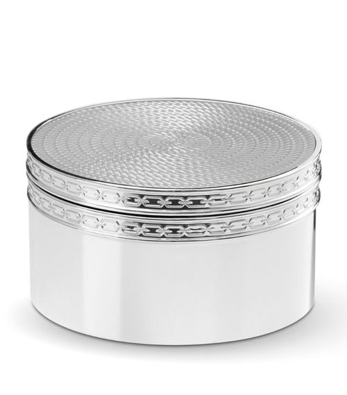 Vera Wang Silver Covered Box