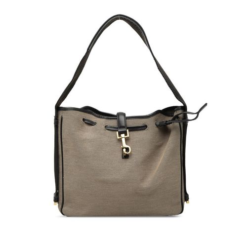 Pre-owned Canvas Jackie Drawstring Shoulder Bag Ladies H3T7SSBS97C4KFQG