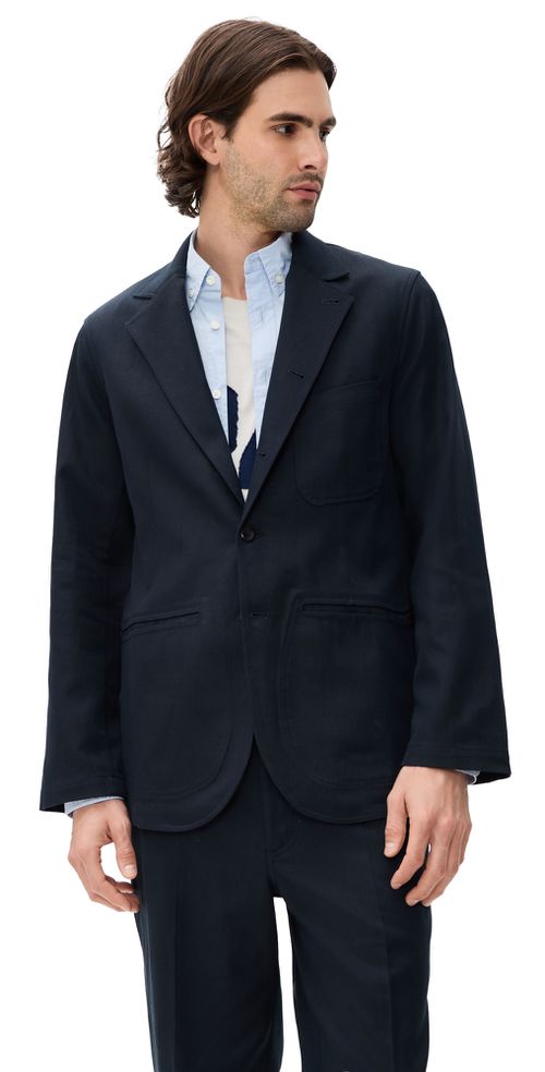 Workwear Suit Jacket Deep Navy