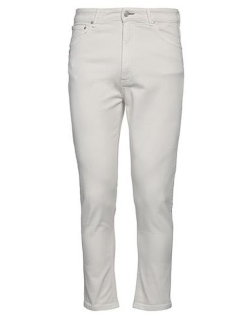 Man Jeans Light grey Size 30 Cotton, Elastane