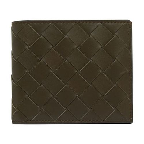 Intrecciato bi-fold wallet