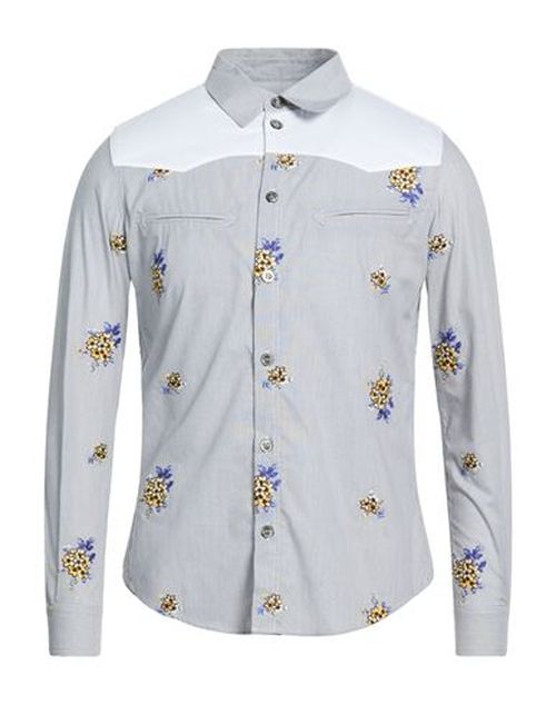 Man Shirt Grey Size S Cotton