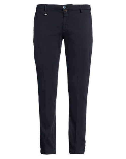 Man Pants Midnight blue Size 38 Cotton, Elastane