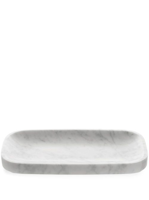 Pina rectangle-shape tray - White